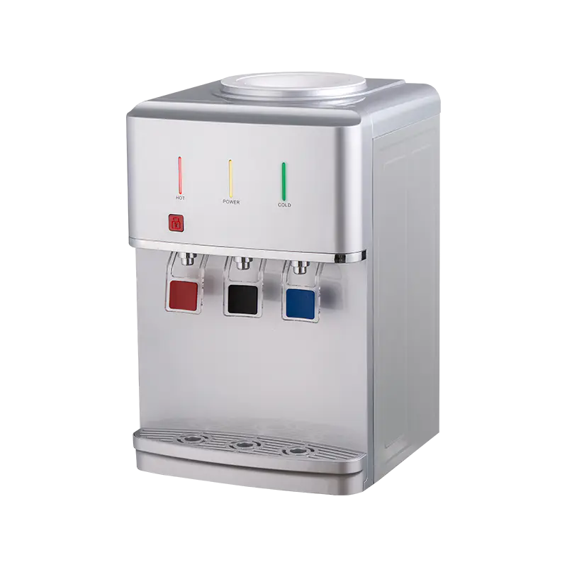 YR-2509T/YLR-2509T 실버 3구 데스크탑 워터 디스펜서
